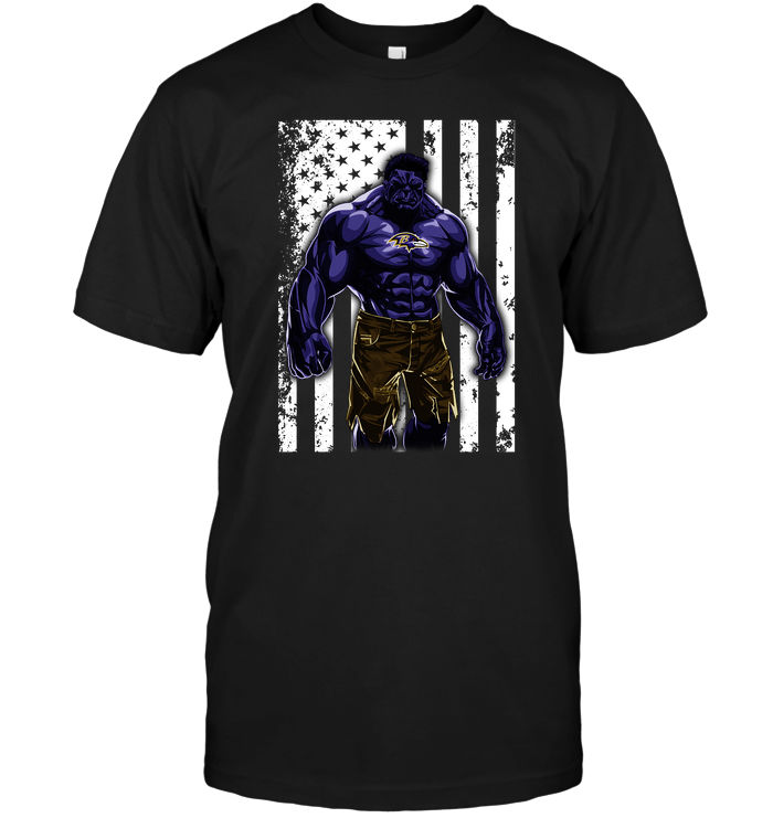 Baltimore Ravens "hulk Smash" T-Shirt